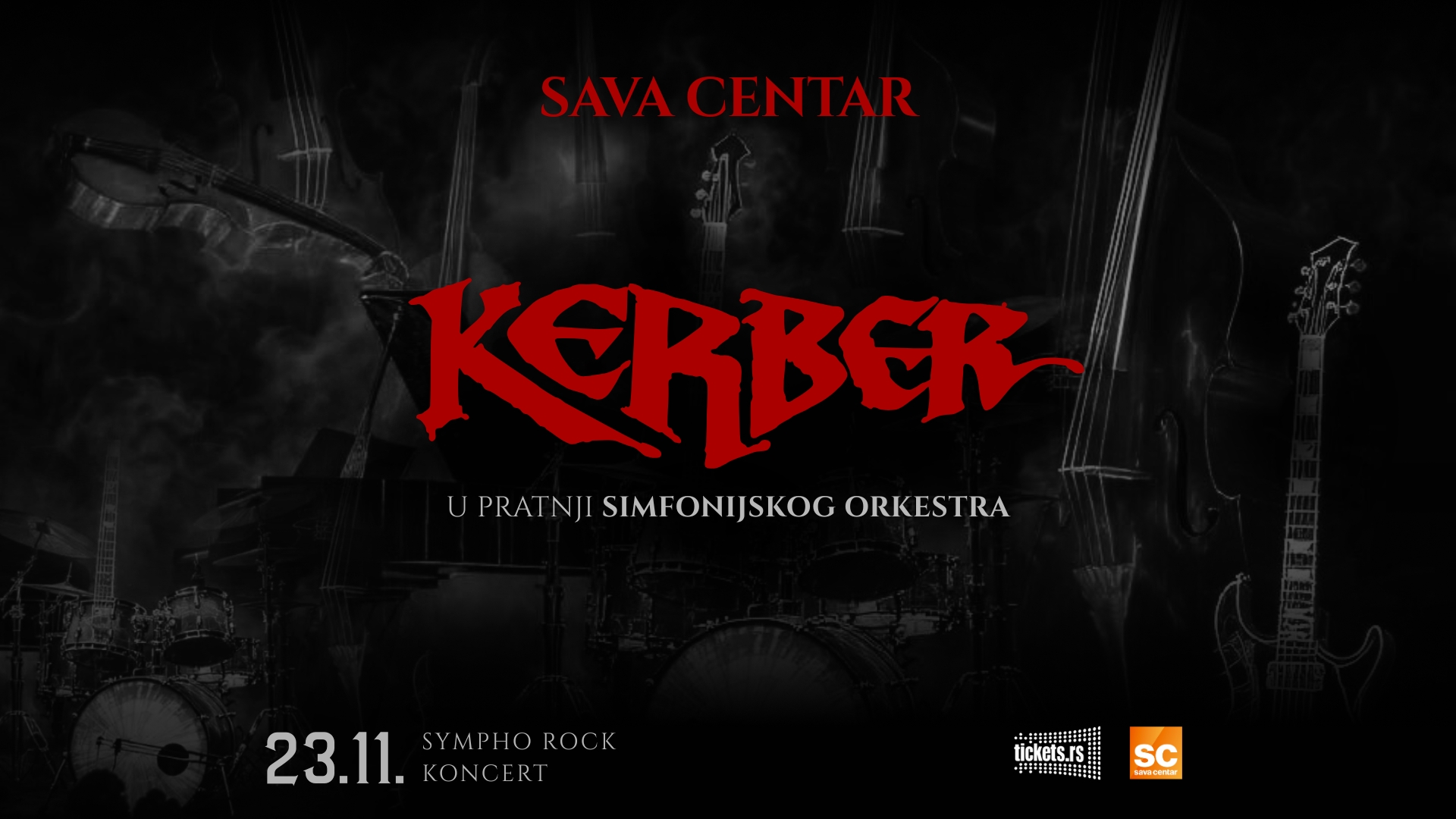 Kerber uz simfonijski orkestar i hor: Jedinstveni koncert 23. novembra u Plavoj dvorani Sava Centra 1 Kerber uz simfonijski orkestar i hor: Jedinstveni koncert 23. novembra u Plavoj dvorani Sava Centra