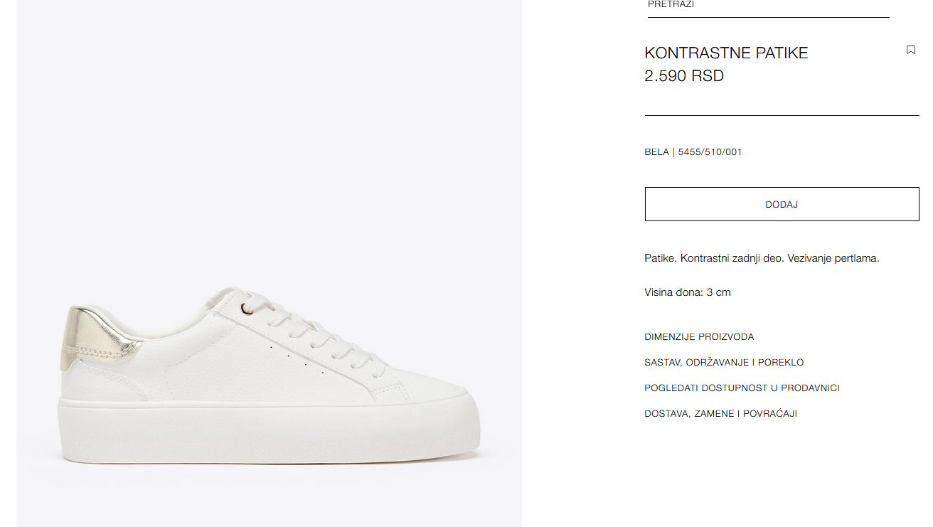 Ove Zarine patike koštaju manje od 3.000 dinara: Jesenji favorit koji ide uz svaku kombinaciju