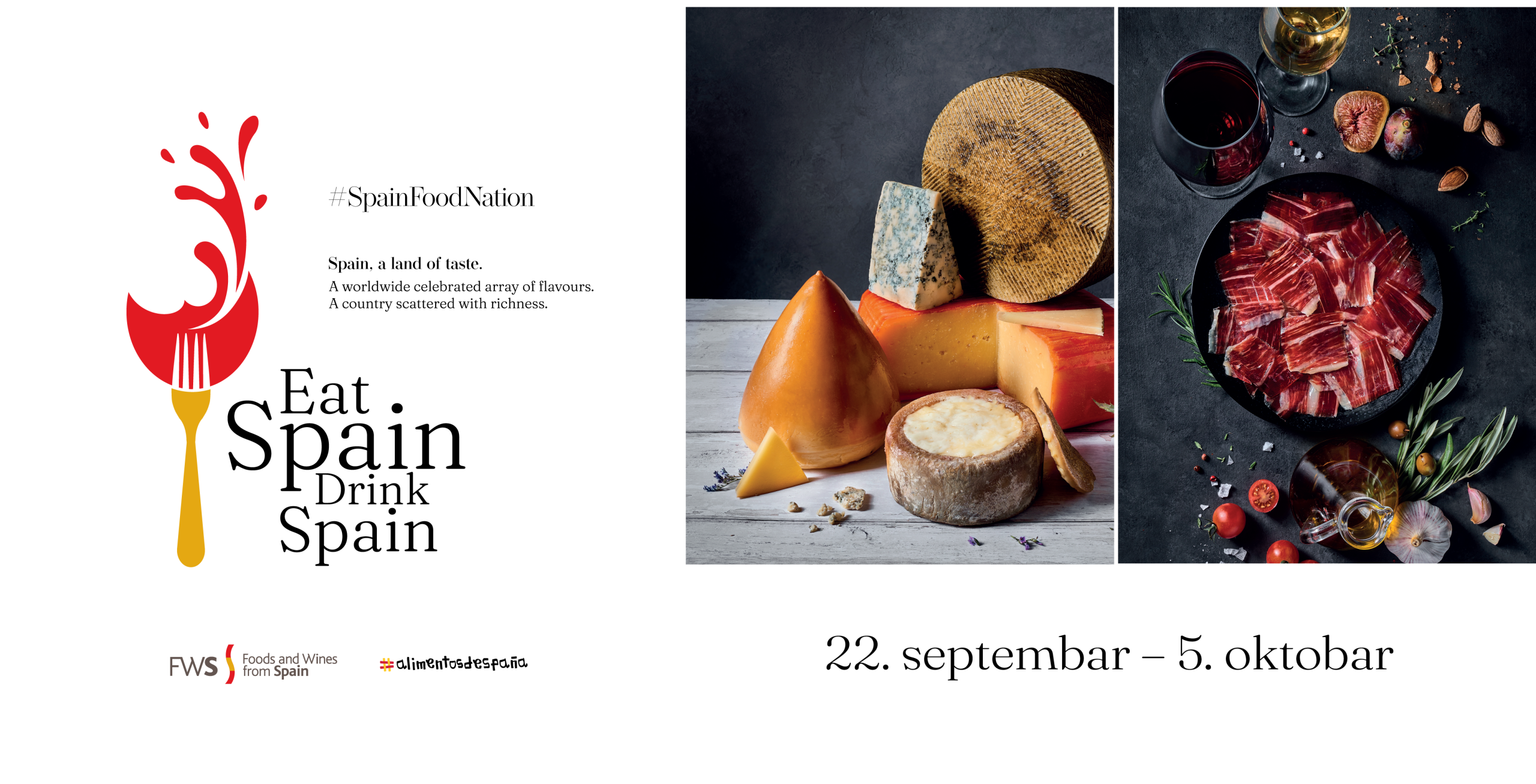 EAT SPAIN DRINK SPAIN u srcu grada