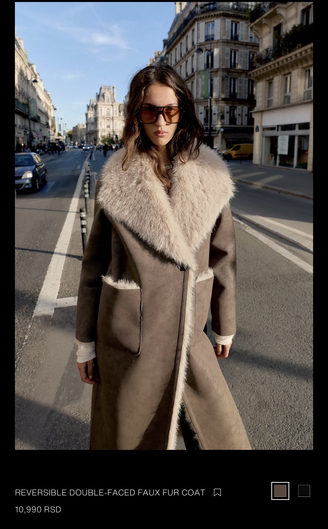 Hit kaput iz Zare košta 90 evra i kao da je ispao iz 70-ih: Štiti od zime i nosi se na dve strane 2 Hit kaput iz Zare košta 90 evra i kao da je ispao iz 70-ih: Štiti od zime i nosi se na dve strane