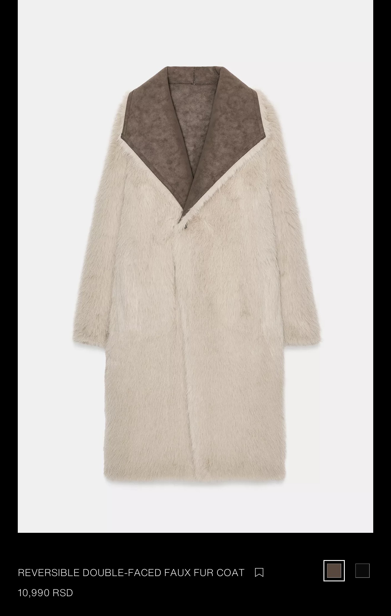 Hit kaput iz Zare košta 90 evra i kao da je ispao iz 70-ih: Štiti od zime i nosi se na dve strane 3 Hit kaput iz Zare košta 90 evra i kao da je ispao iz 70-ih: Štiti od zime i nosi se na dve strane