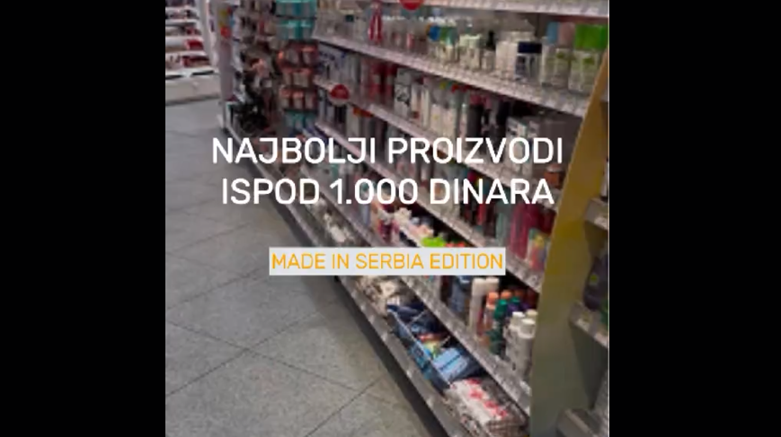 Ne dajte da vas pljačkaju: Našli smo 5 top proizvoda koji koštaju manje od 1.000 dinara - i svi su made in Serbia