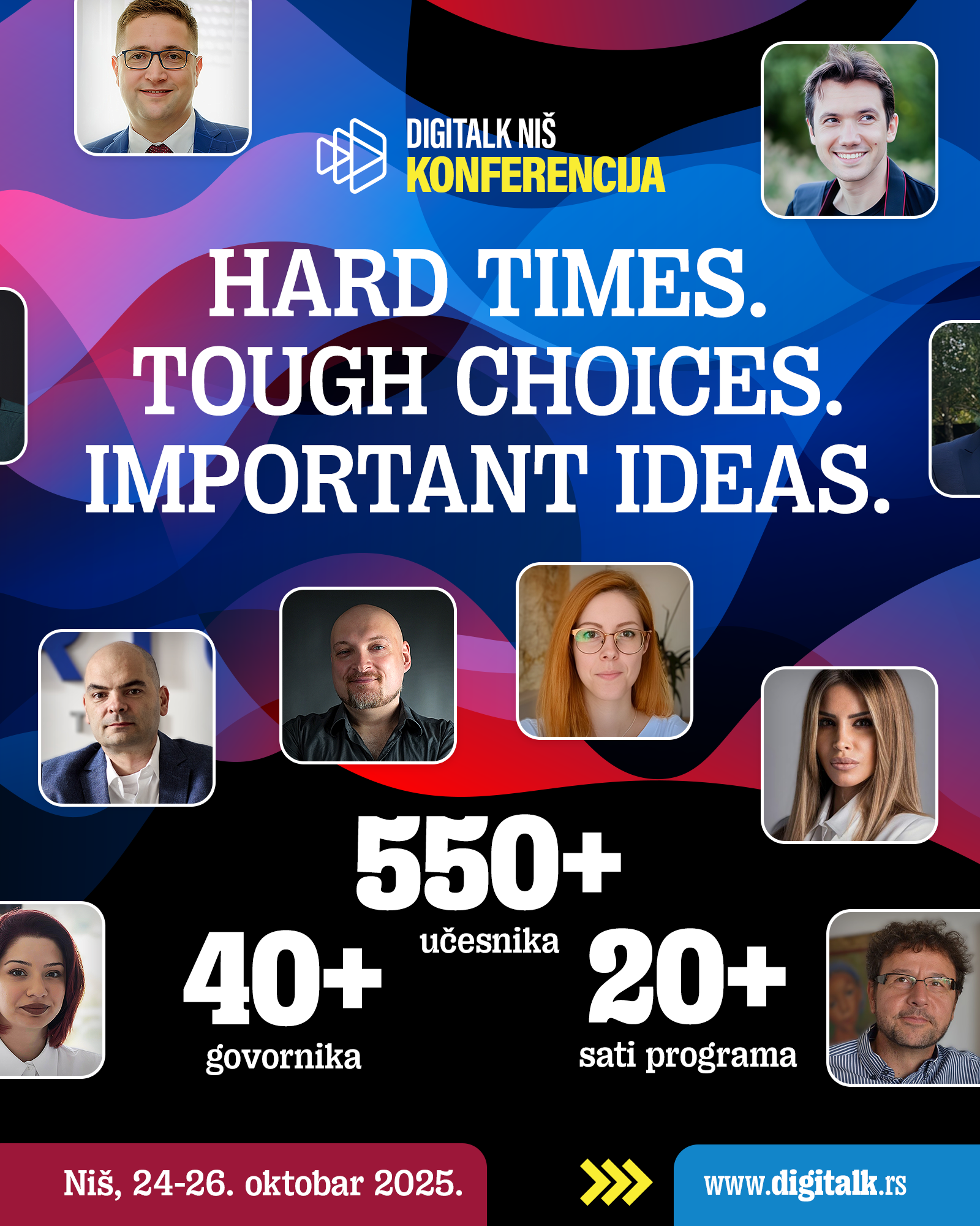 Digitalk Niš 2025: Kako pronaći signal u buci i graditi bolju budućnost 1 Digitalk Niš 2025: Kako pronaći signal u buci i graditi bolju budućnost