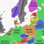 Svi dele mapu koja prikazuje najpoznatiju osobu iz svake evropske države: Pogađate ko je najslavniji Srbin?
