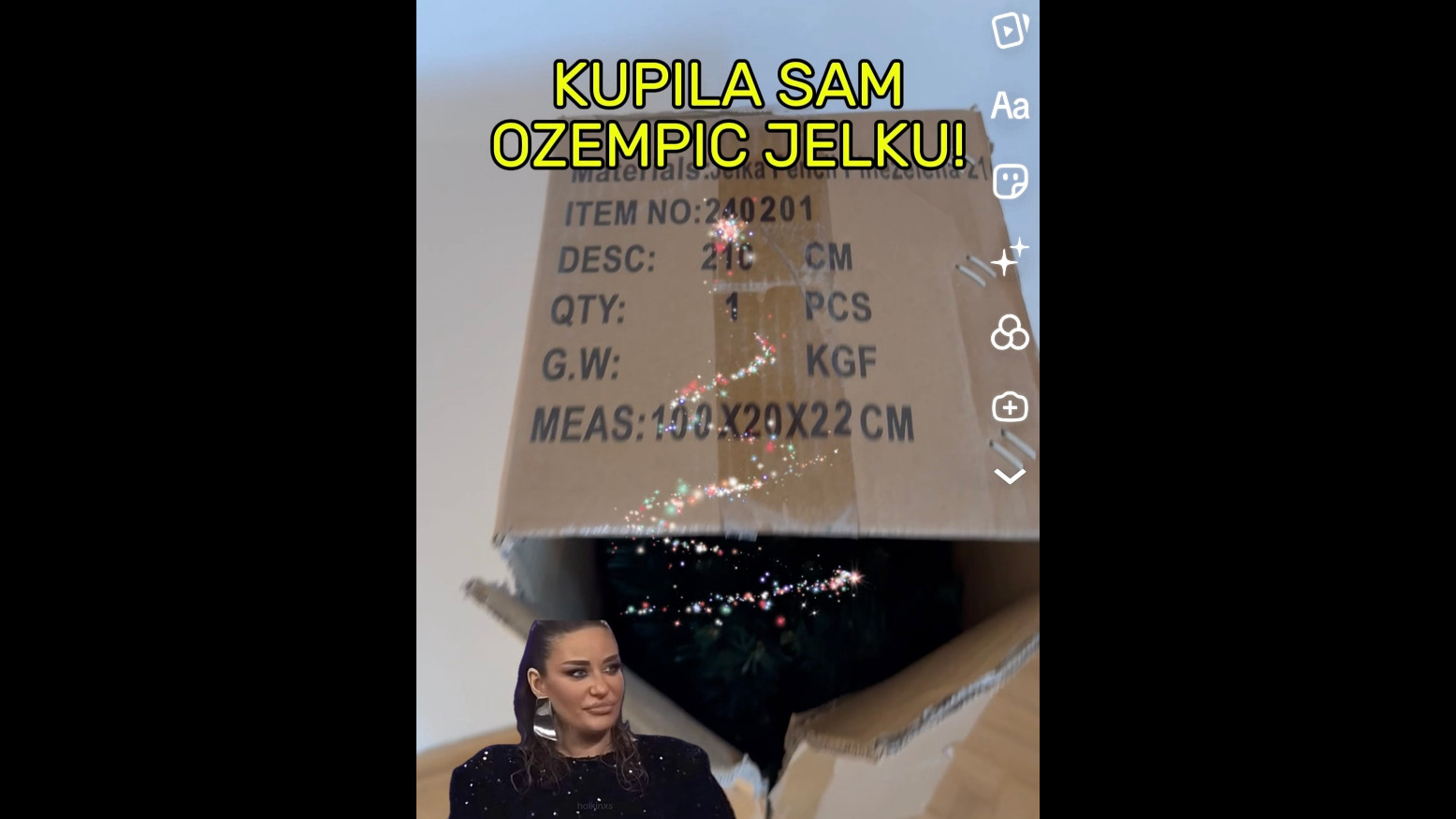 Da li ste čuli za "Ozempic" jelku? Idealna je za male stanove, staje u svaki ćošak i izgleda prelepo