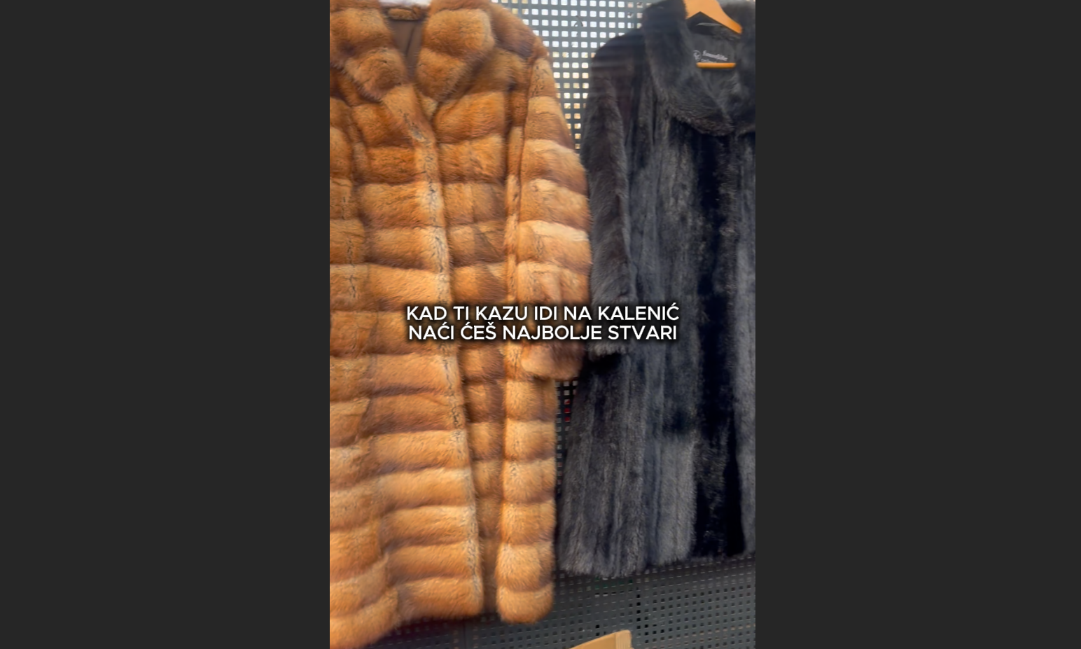 Prada, Luj Viton i bunde kakve zamisliš: Otišla sam na Kalenić pijacu da se opremim za zimu, evo šta sam sve našla Prada, Luj Viton i bunde kakve zamisliš: Otišla sam na Kalenić pijacu da se opremim za zimu, evo šta sam sve našla