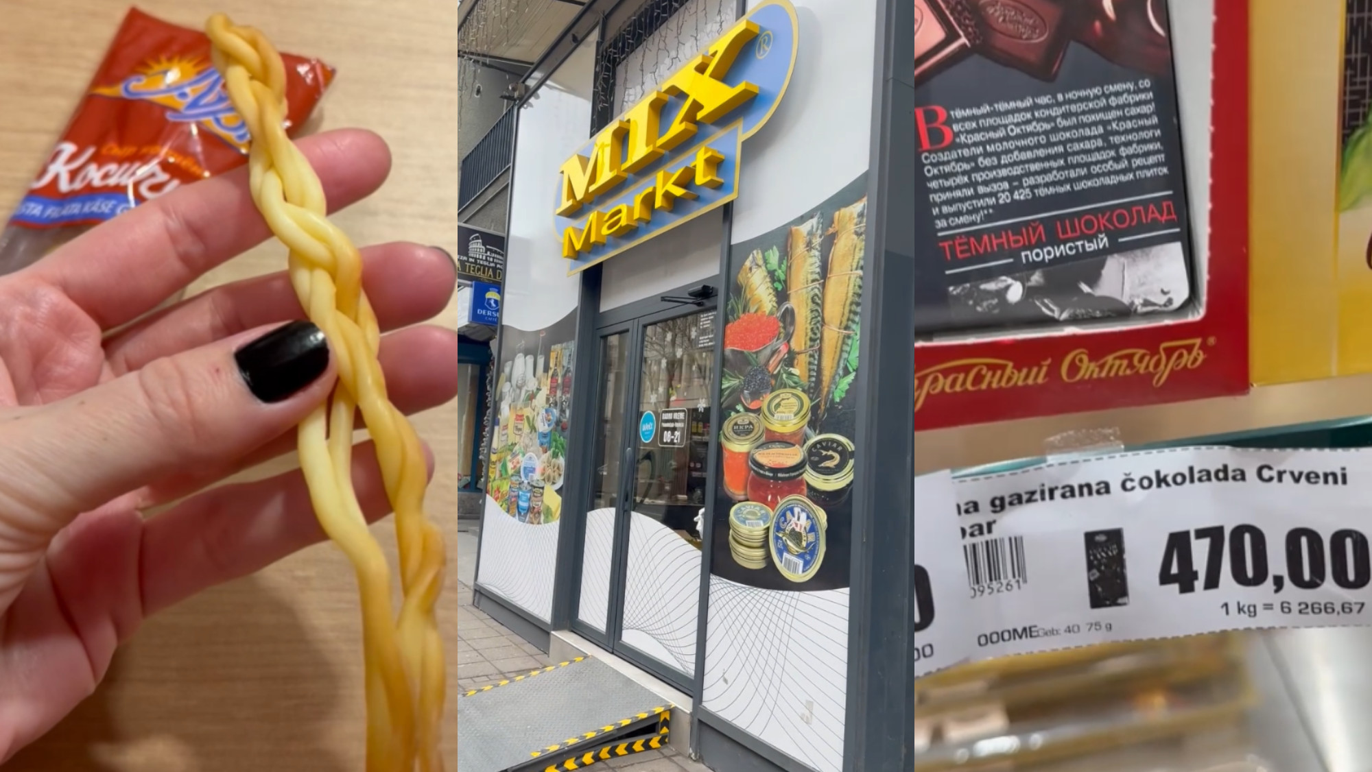 Probali smo najčudnije ruske proizvode: U centru Beograda našli smo "gaziranu" čokoladu i vrhunski dezert od sira