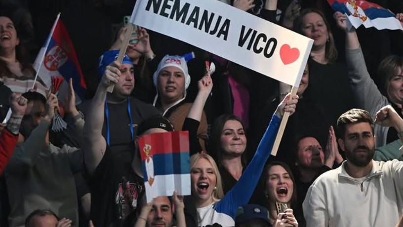 Poruka žene našeg vaterpoliste nasmejala sinoć celu Arenu: Gospođa Vico ima samo jednu želju