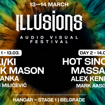 Illusions Audio-Visual Festival donosi dva dana intenzivne energije, impresivne vizuale i vrhunske hedlajnere Illusions Audio-Visual Festival donosi dva dana intenzivne energije, impresivne vizuale i vrhunske hedlajnere