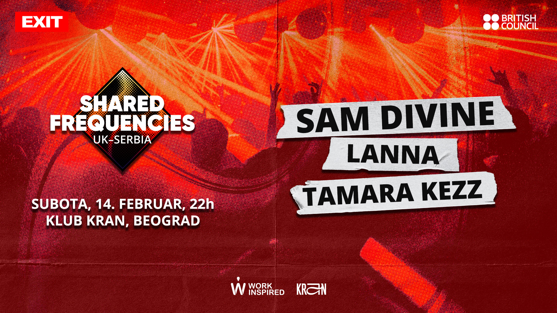 Legenda Ibice Sam Divine i snažna ženska energija na EXIT Shared Frequencies događaju exit shared frequencies