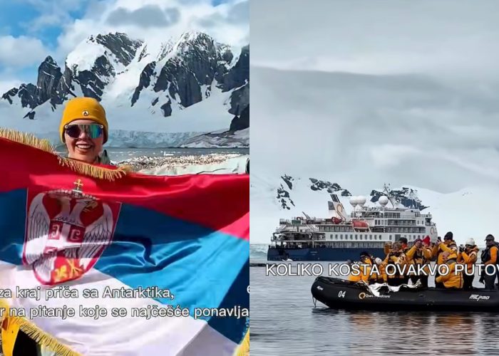 Srpska influenserka otputovala na Antarktik, pa otkrila koliko je sve koštalo: Kad čujete cifru, neće vam biti dobro