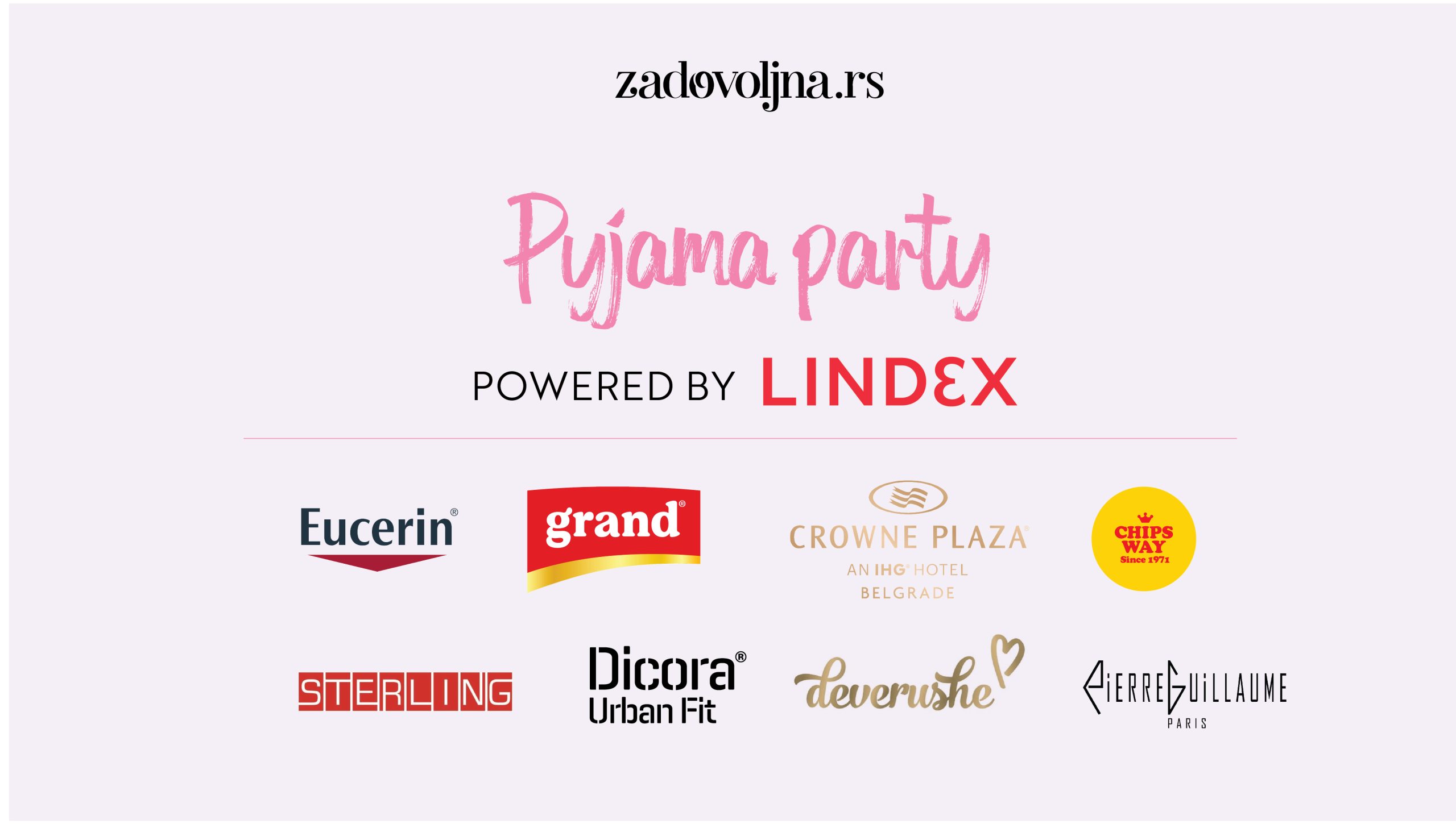 Održan drugi Zadovoljna.rs Pyjama Party powered by Lindex: Veče zabave, lepote i dobrog društva