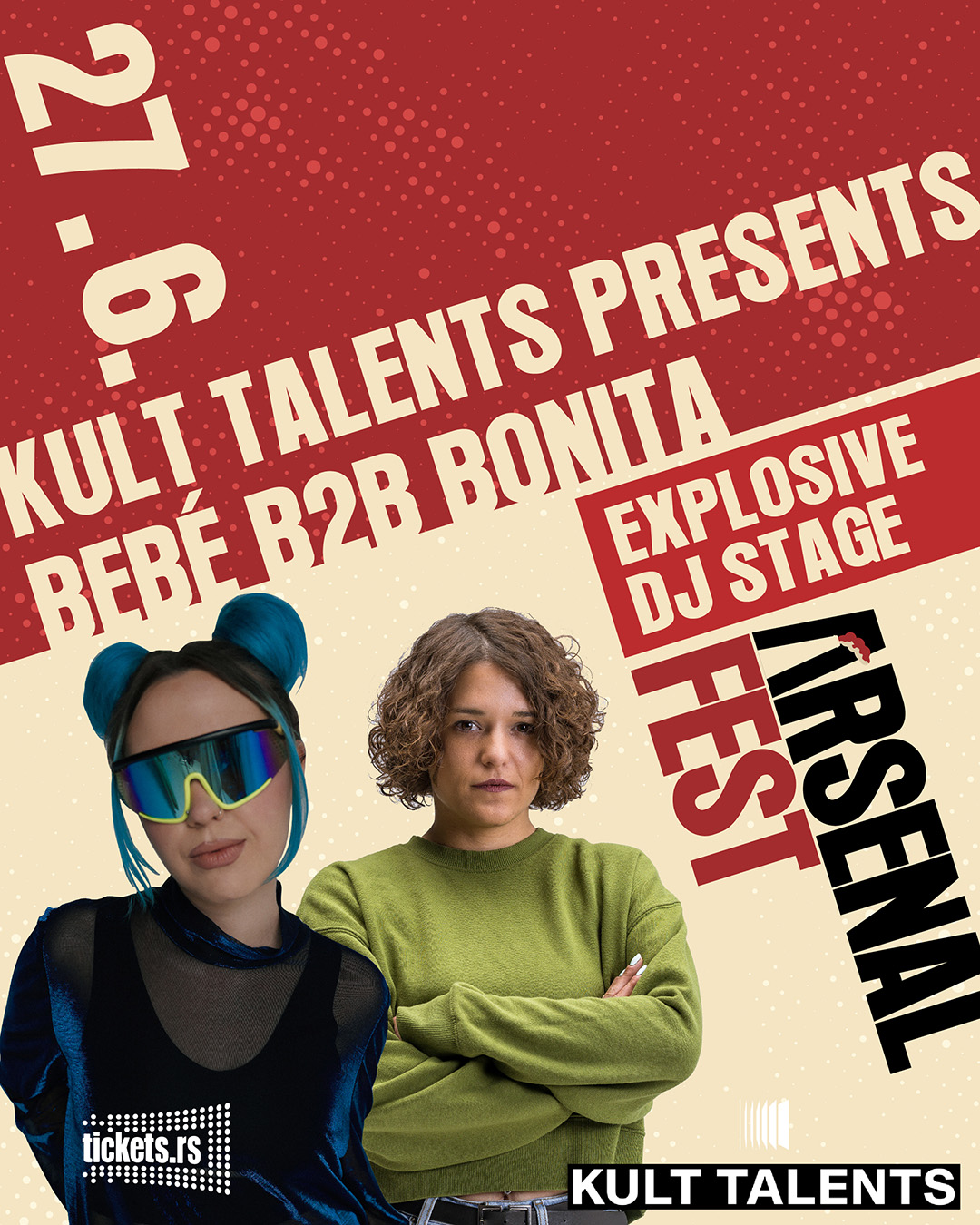 Timo Maas, Tom Novy i Aril Brikha na Explosive DJ Stage-u Arsenal Festa 2026