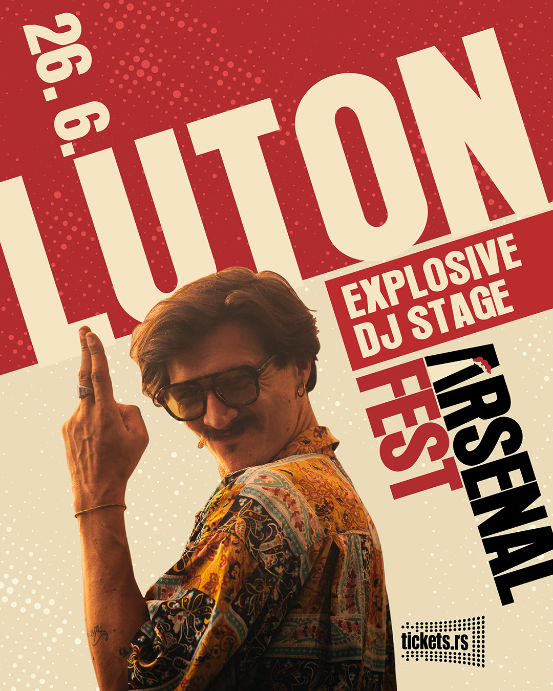 Timo Maas, Tom Novy i Aril Brikha na Explosive DJ Stage-u Arsenal Festa 2026