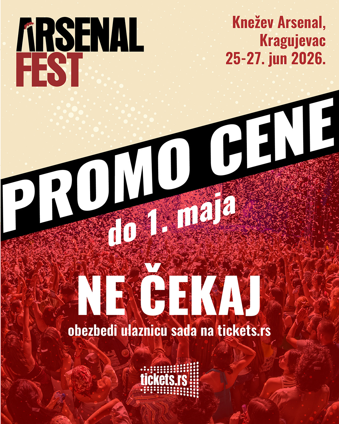 Arsenal Fest - dve reči za vrhunskog festivalsko iskustvo