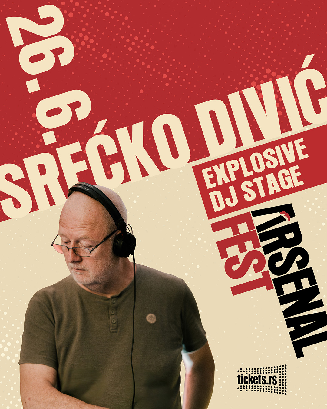 Timo Maas, Tom Novy i Aril Brikha na Explosive DJ Stage-u Arsenal Festa 2026