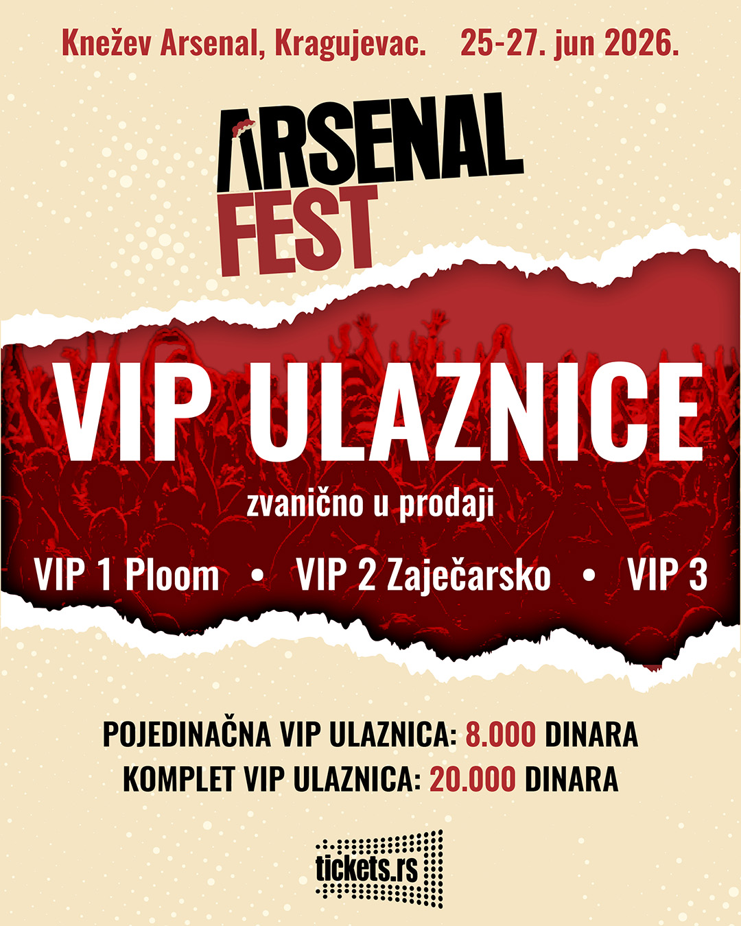 Arsenal Fest - dve reči za vrhunskog festivalsko iskustvo