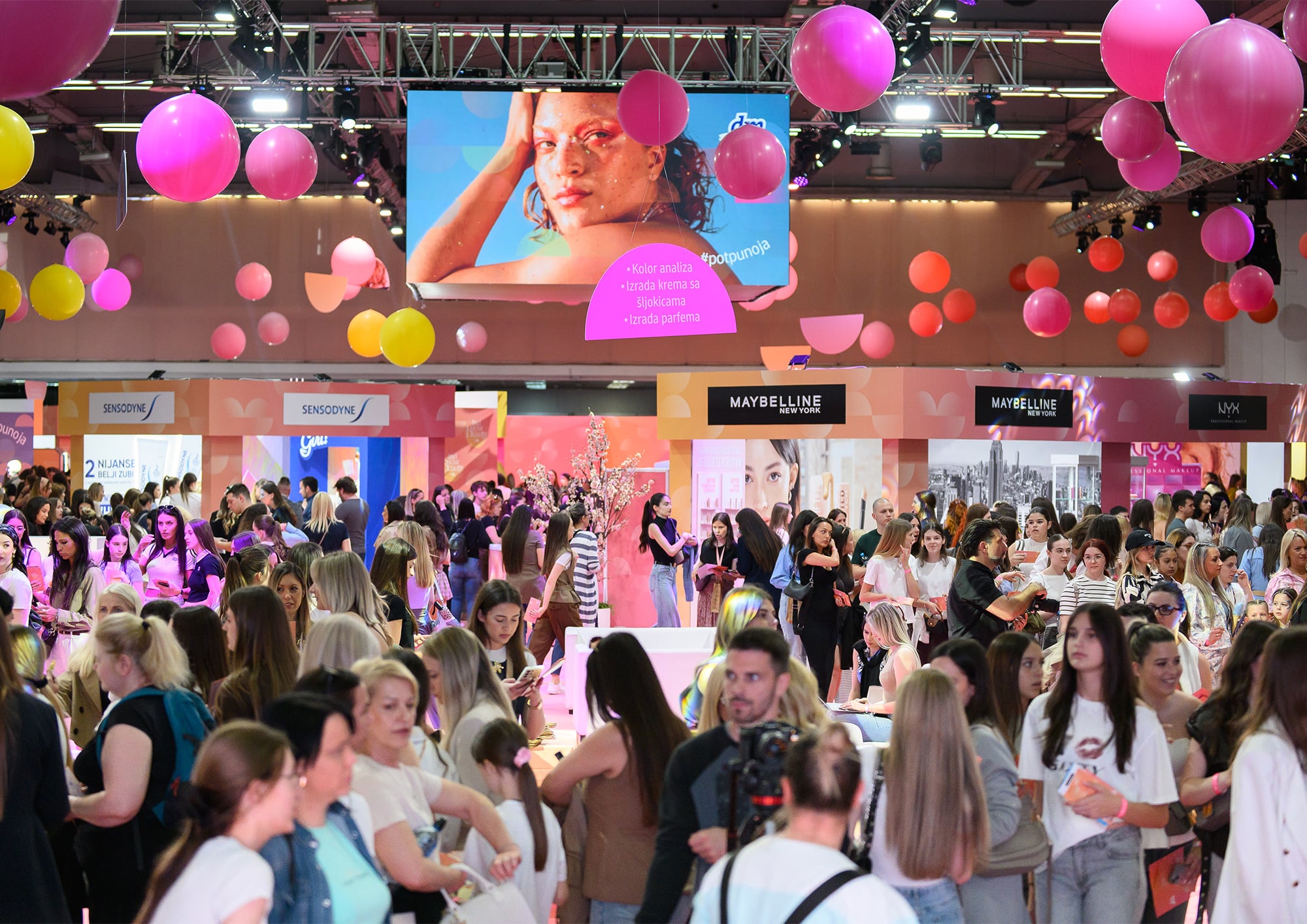 Beograd u znaku lepote: Dm-ov find your Beauty ponovo pomerio granice beauty događaja