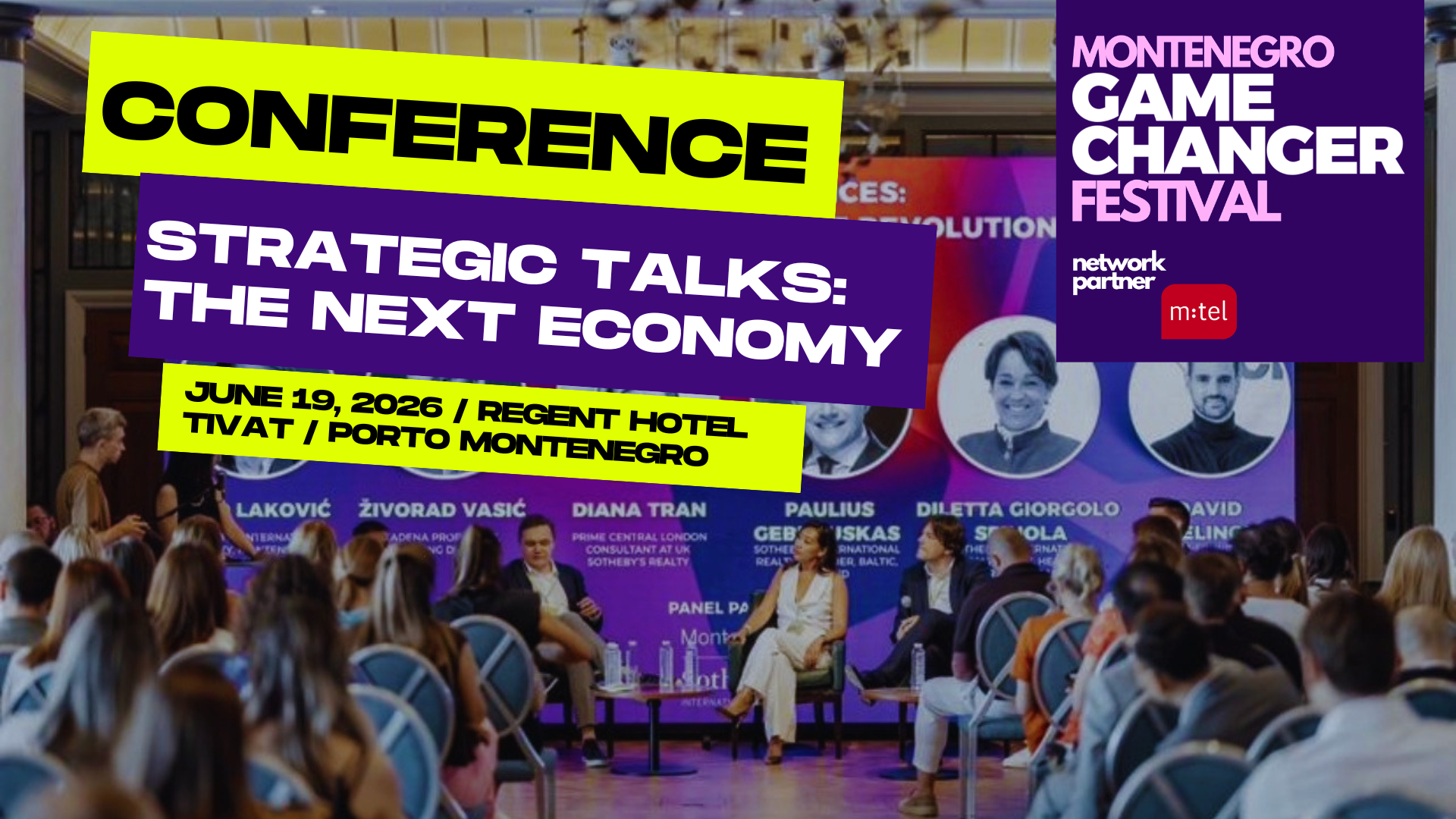 Tivat postaje mesto gde se susreću budućnost, tehnologija i nova ekonomija – treće izdanje Game Changer Montenegro Festivala