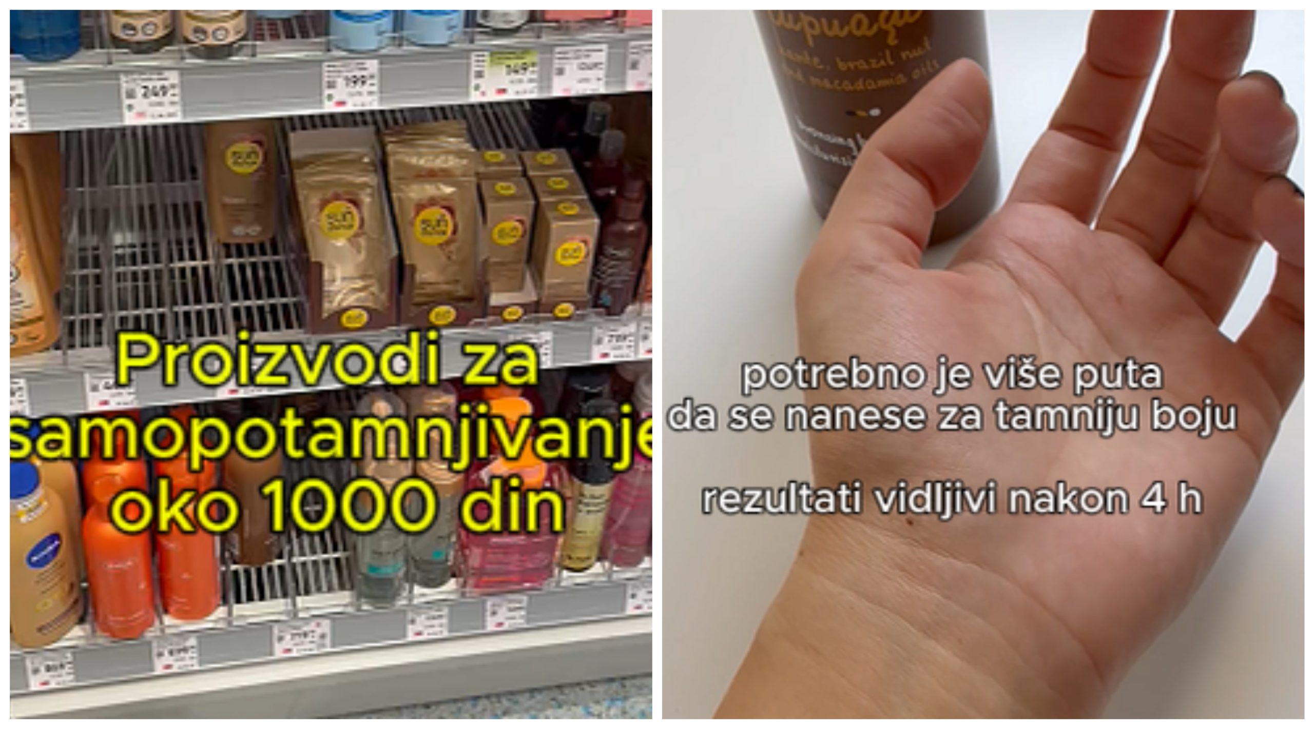 Testirali smo 3 proizvoda za samopotamnjivanje: Evo koji daje najprirodniji ten
