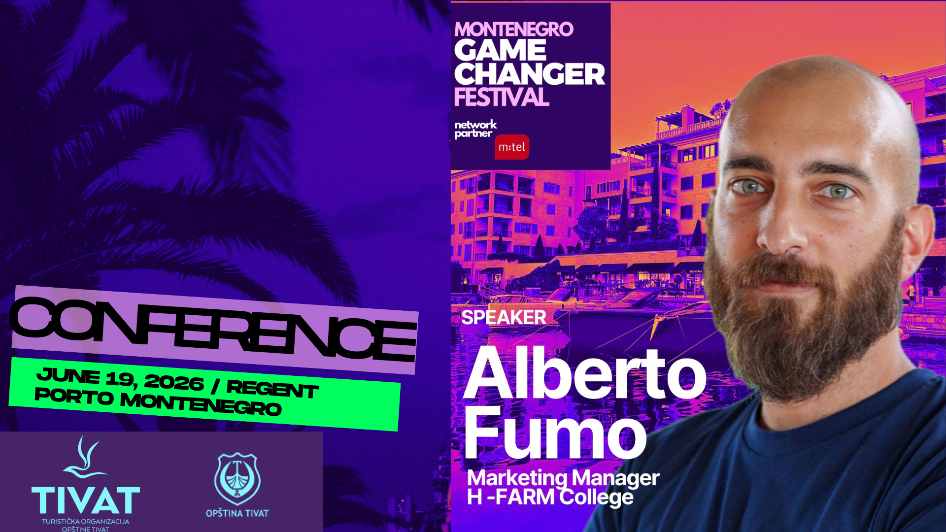 Samo još sedam dana do Game Changer Montenegro Festivala: Evropa, veštačka inteligencija, luksuzni turizam i nova ekonomija stižu u Tivat 2 Samo još sedam dana do Game Changer Montenegro Festivala: Evropa, veštačka inteligencija, luksuzni turizam i nova ekonomija stižu u Tivat