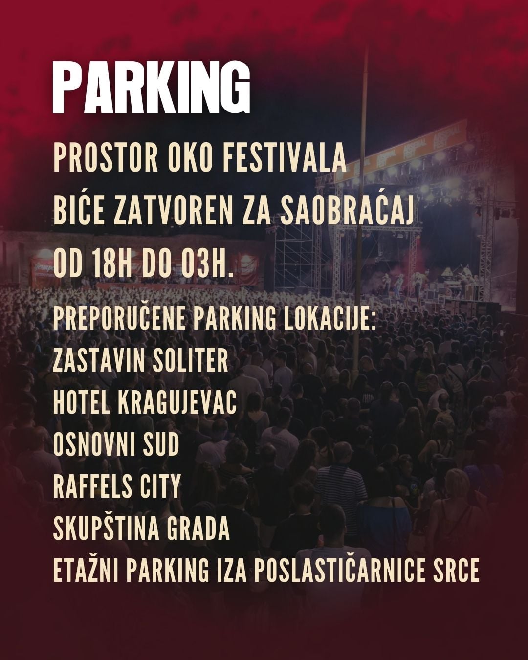 Danas počinje 16. Arsenal Fest
