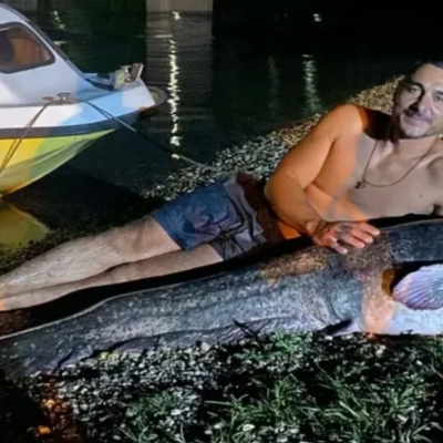 Ribar Miki u Pančevu ulovio soma većeg od čoveka, pa postao hit na mrežama: "Vukao me 30 metara"