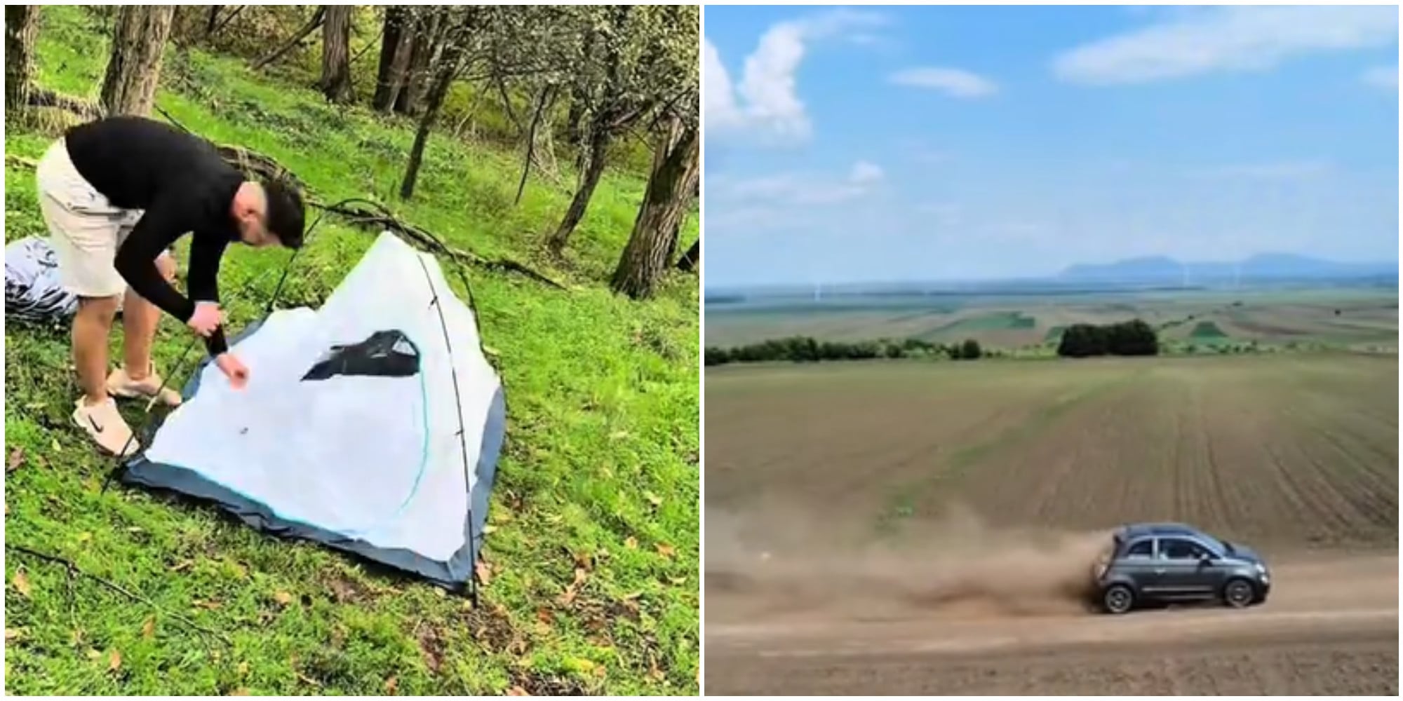 Lazar je pretvorio Fiat 500 u mini kamper i krenuo je na putovanje od 2 mesece do Portugala
