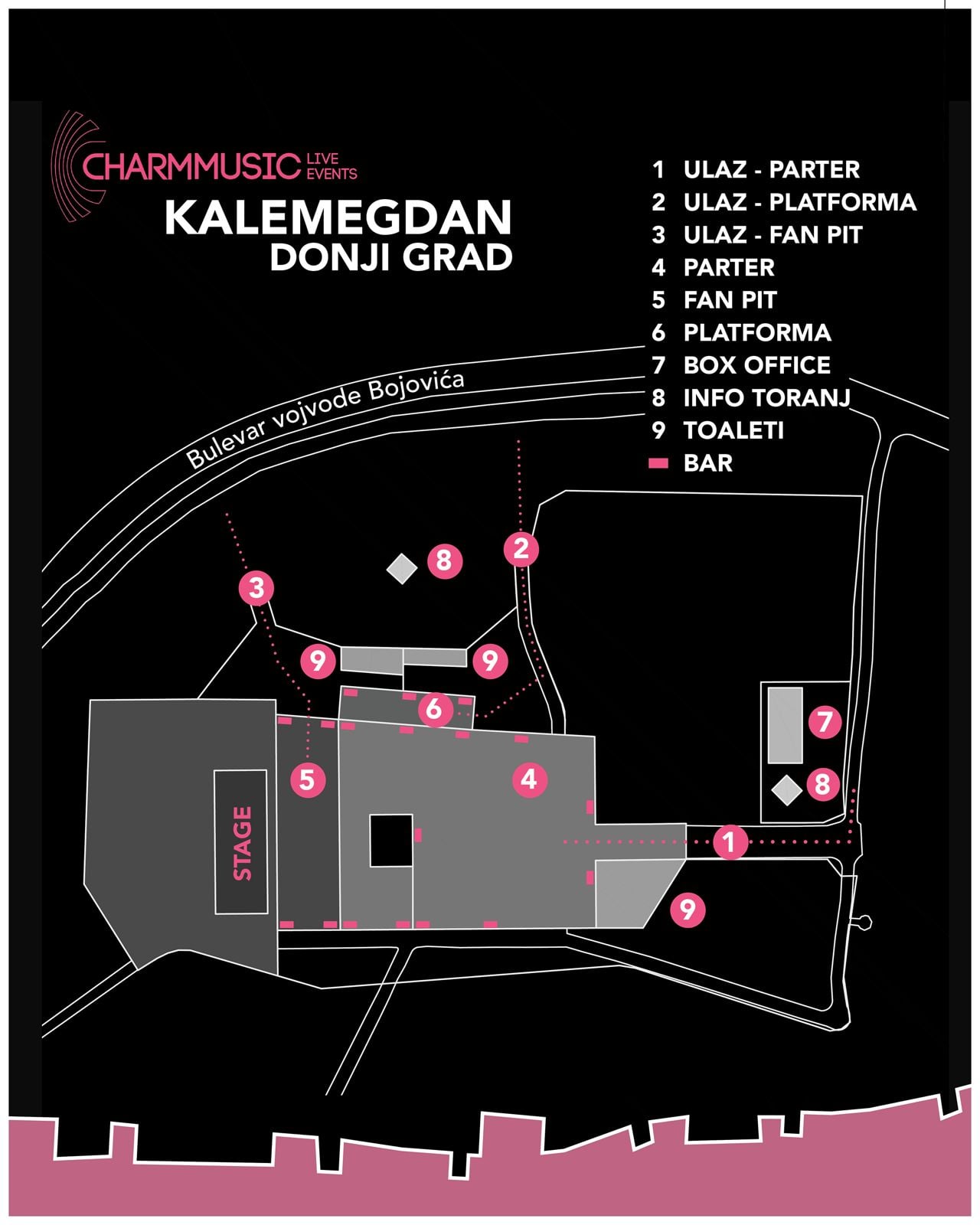 Moby večeras na Kalemegdanu: Nova satnica i važne informacije za publiku 1 Moby večeras na Kalemegdanu: Nova satnica i važne informacije za publiku